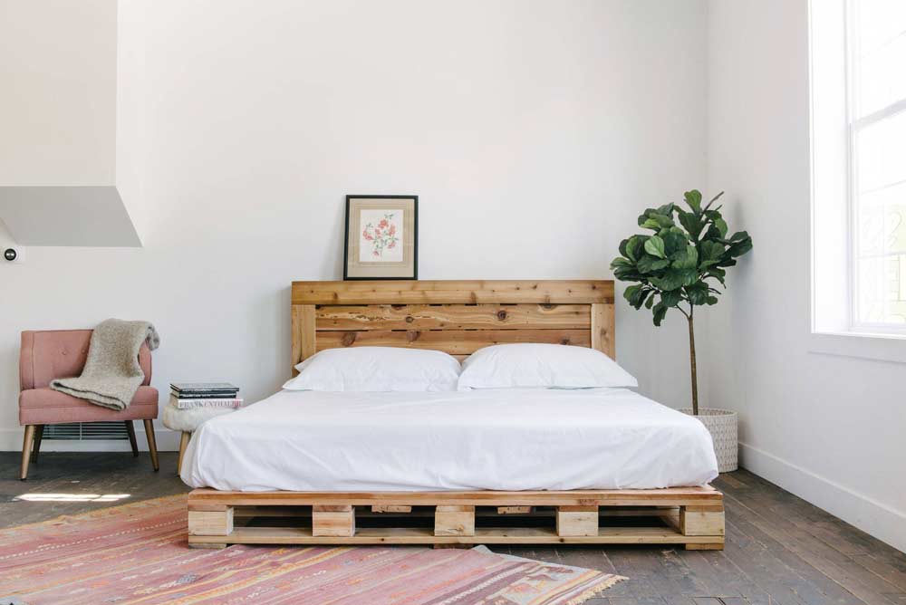 خرید پالت چوبی برای تخت خواب